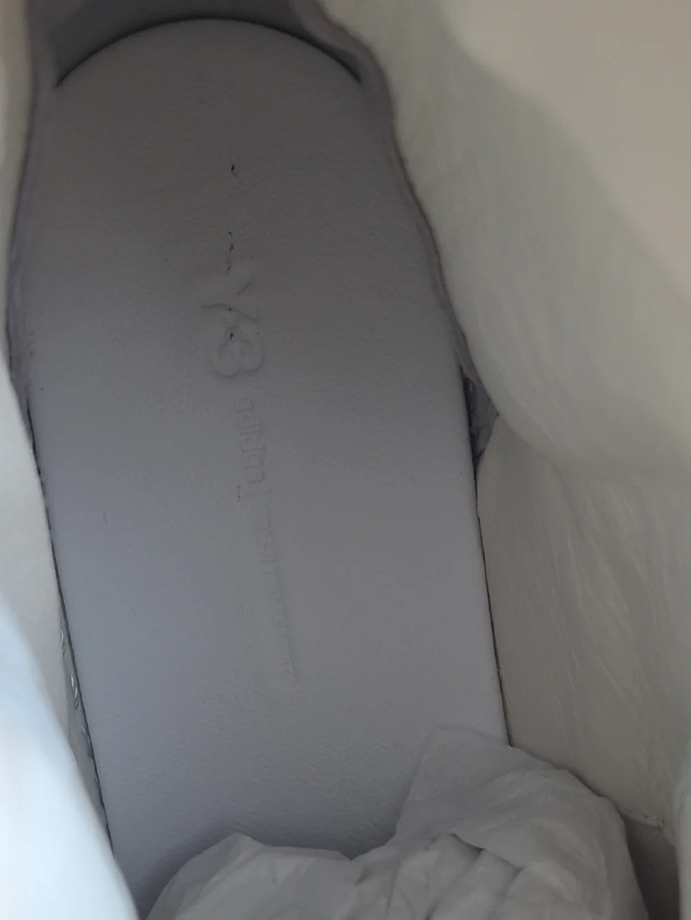 Y-3 Adidas Forum Hi OG Nondye White Mens 11.5 - Picture 6 of 10
